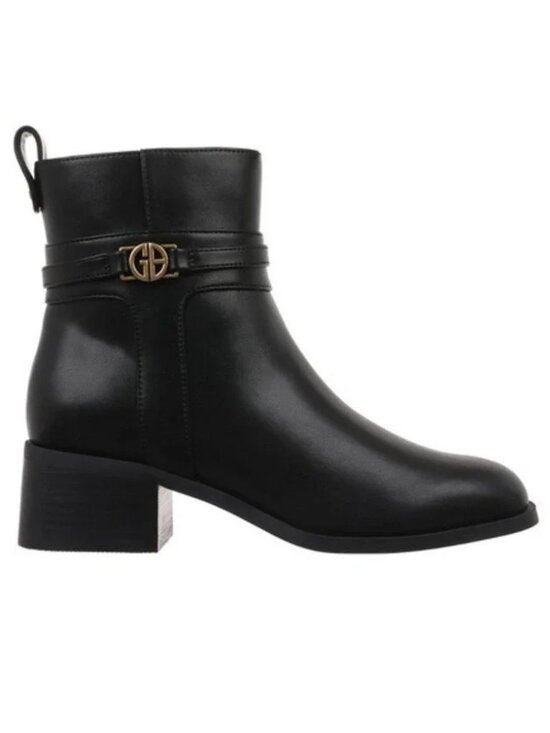 Giani Bernini Shoes - Giani Bernini Mansonn Round Toe Block Heel Booties Black 9.5 M NWT